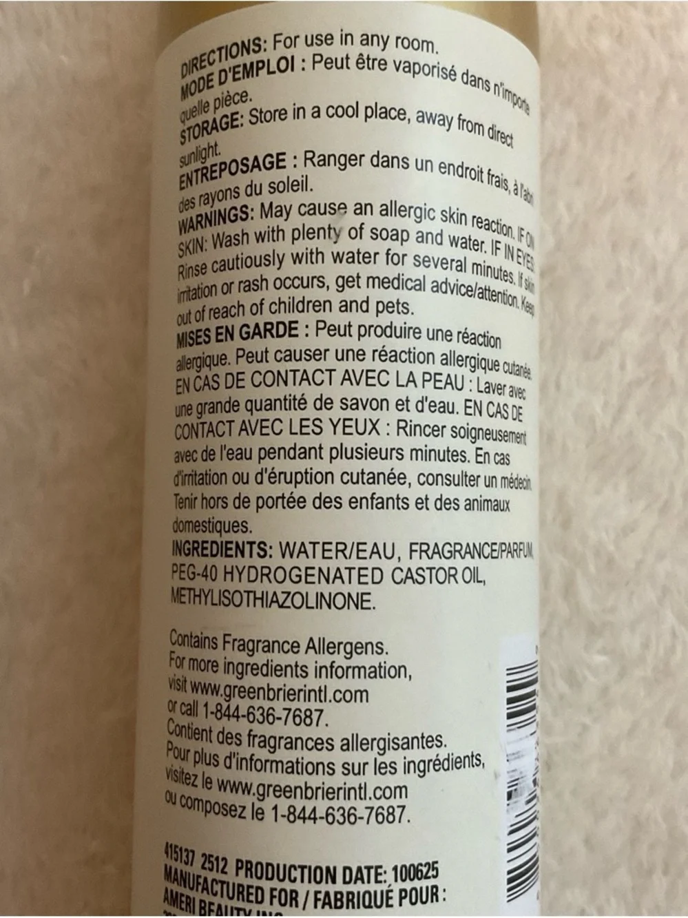 Home Breeze eucalyptus neroli
